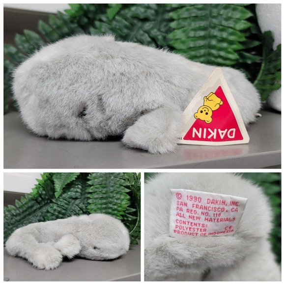Vtg 1990 Dakin Waylon Whale Stuffed Plush Animal Toy - Picture 1 of 8